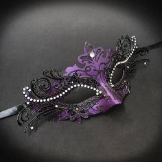 Masquerade Couple, Purple Masquerade, Mardi Gras Masks, Mask Venetian, Makeup At Home, She Mask