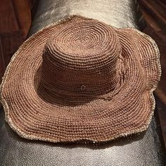 Flora Bella Nordstrom Natural Straw Floppy Brim Hat Adora Nwt Brown One Size Straw Hat For Vacation, Brown Wide Brim Straw Hat One Size, Brown One Size Straw Hat, One Size Brown Summer Sun Hat, Brown Straw Sun Hat For Warm Weather, Chic Brown Sun Hat With Curved Brim, Brown One Size Sun Hat For Vacation, Brown Sun Hat One Size For Vacation, Brown One Size Straw Sun Hat