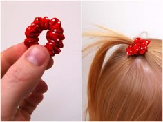 REally easy hair scrunchie Fabric Hair Bows, Fabric Scissors, Diy Hair Bows, Elastic Fabric