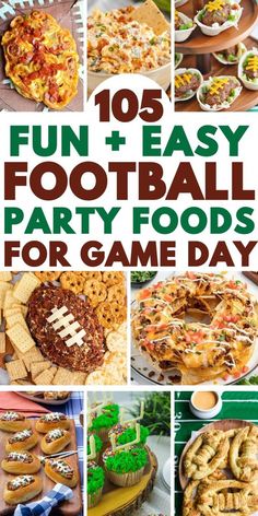 football party food ideas for game day