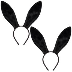 PRICES MAY VARY. ALL-INCLUSIVE FESTIVE ATTIRE: Elevate your holiday celebrations with our Funcredible Black Bunny Ears Headband – a comprehensive set that includes two pairs of black bunny ears. Each headband is adorned with luxurious velvet fabric, ensuring a plush feel without any animal fur. It's the perfect accessory for a charming bunny-themed costume! ADJUSTABLE FOR ALL AGES: Boasting bendable bunny ears with iron wires, our headband ensures a secure fit for toddlers, kids, women, and adul Lola Bunny Costume, Black Bunny Ears, Velvet Bunny, Bunny Cosplay, Bunny Ears Headband, Black Bunny, Black Rabbit, Bunny Costume, Animal Fur