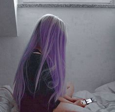 Lavender Ombre, Pastel Hair, Dye My Hair, Hair Dye Colors, Ombre Color