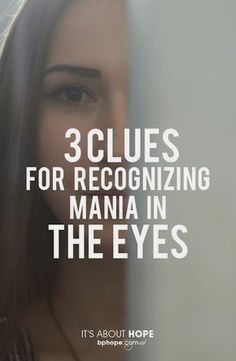 It�s all in the #eyes! #Bipolar disorder #mania can profoundly affect the entire eye, from lids and lashes to pupils and color rings. Slumped Shoulders, Medication List, Color Rings, My Chemical, Emotional Health, Lashes