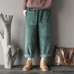 Winter retro cotton corduroy pantsharem pants loose carrot | Etsy Winter Corduroy Cargo Pants With Pockets, Winter Cotton Harem Pants With Pockets, Corduroy Ankle-length Pants With Pockets, Ankle-length Corduroy Pants With Pockets, Ankle-length Corduroy Pants, Pants Women Casual, Water Lemon, Carrot Pants, Corduroy Pants Women