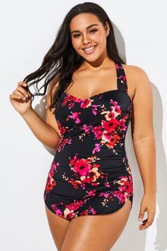 Women's Best-fitting & Stylish Plus Size Swimsuits Online Store - Meet.Curve Beautiful Bathing Suits, Plus Size One Piece, Stylish Plus, Plus Size Swimsuits, Swimsuits For All, Fashion Gallery, One Piece For Women, Plus Size Swimwear, Swim Dress