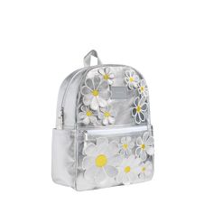 Our signature backpack recommended for Kindergarten- 3rd grade. For back to school, travel, and beyond. Product Details: Our best selling bag for the little learner and jet-setter in your life. Designed to mix and match with our best-selling luggage, featuring a handy luggage sleeve in the back, this backpack is the perfect companion for school, family vacations, and beyond. Size: 15.13" H x 11.6" W x 5.11" D Weight: 1.32 lbs Capacity: 14.69 L Materials: Main Body: 100% Polyester Interior Lining Quilted Backpack, Patterned Backpack, Kids Backpack, Luxury Towels, Cute Backpacks, Back To School Shopping, Jet Setter, School Shopping, Linen Shop