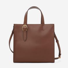 Mia Large Satchel | Etienne Aigner Etienne Aigner, Simple Logo, Pocket Top, Modern Woman, Shoes Boots, The Modern, Top Handle, Leather Straps