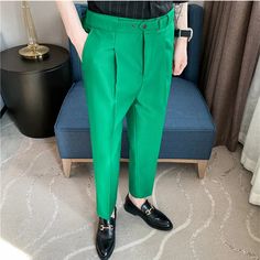 SPECIFICATIONS Material: COTTON Material: Polyester Applicable Season: Spring and Autumn Style: England Style Applicable Scene: Daily Front Style: Flat Pant Closure Type: Zipper Fly Gender: MEN Item Type: Suit Pants Plaid Suit Men, Flat Pant, Plaid Suit, England Fashion, Mens Plaid, Business Dresses, Slim Fit Pants, Slim Pants, Mens Fashion Summer