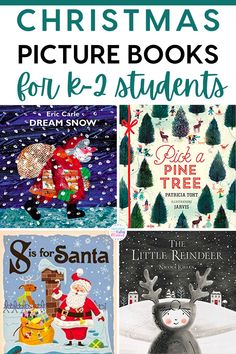 christmas picture books for k - 2 students