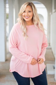 Pink Tunic, Dolman Sleeve, Dusty Pink, Size Clothing, Pretty In Pink, Plus Size Outfits, Bell Sleeve Top, Tunic Tops, Plus Size