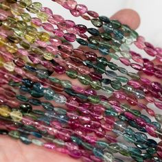 1 Strand Natural Gemstone Tourmaline Faceted Pear 5x7mm 39cms Full line 42carat jewelry making Best AAA+ Quality Bead 04-102 Item Description :- >Handmade item >Made to order Material: Gemstone Gem type:    Semi Precious Gemstone Gemstone :  Tourmaline Dimensions:  5.00 mm x7.00 mm  Shape :   Faceted Pear Cut :  Faceted Pear Carat weight: 42 (approx per line) (Gross) Color :  Hole size : 0.40 mm Length : 39 cms (Approx) Quantity : By default -1- AND/OR as per your order The buyer receives 1 beautifully hand crafted natural gemstone strand from the lot pictured above. Note : Hand made beads from Jaipur,India so a slight difference in size and weight is possible. Beautiful Beads..!!  Gorgeous Gemstone Beads..!! Hand Cut Gemstone Beads..!! Handmade Gemstones..!! BULK ORDERS ??  Contact us and Pear Cut, Semi Precious Gemstones, Gemstone Beads, Tourmaline, Semi Precious, Natural Gemstones, Free Gifts, Handmade Items, Gems