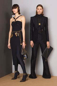 Versace Style, Couture Design, Blogger Photography, Couture Mode, Streetstyle Fashion, Black Clothing, Black Outfits