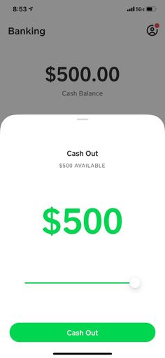 the cash out app is shown on an iphone screen, and it shows $ 100 off