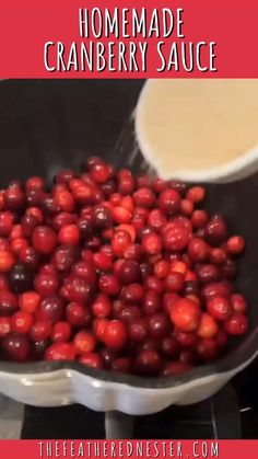 Add a burst of flavor to your holiday table with this Homemade Cranberry Sauce! Made with fresh cranberries and a touch of sweetness, this classic side dish pairs perfectly with turkey and all your favorite Thanksgiving dishes. Simple to prepare and full of vibrant flavor, it’s a must-have for your holiday menu. How To Cook Fresh Cranberries, Homemade Cranberry Sauce Thanksgiving, Cranberry Recipes Easy, Cranberry Sauce Thanksgiving, Side Dishes For Ham, Side Dishes For Salmon, Burger Side Dishes, Cranberry Orange Sauce