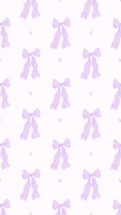 pink bows and hearts on a white background fabric by weavingspicer on spoons