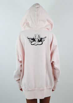 Boys Lie, GOODBYE! This iconic graphic just got a revamp in our best-selling Boys Lie hoodie body in the cutest new color. We teamed up with Boys Lie to give you this limited edition hoodie available EXCLUSIVELY at Rock N Rags. Once these are gone, they're gone for good so be sure to snag one ASAP! This hoodie features the prettiest light pink wash with a bright angel graphic that says "Boys Lie Good Bye". We're in love with the bright colors and gorgeous design. The back features the Boys Lie l Pink Hoodie With Kangaroo Pocket For Streetwear, Sporty Hoodie Sweatshirt With Screen Print, Sporty Hooded Hoodie With Screen Print, Sporty Hooded Sweatshirt With Screen Print, Oversized Hoodie With Back Print, Sporty Hoodie With Back Print And Crew Neck, Sporty Hooded Top With Screen Print, Sporty Hooded Hoodie With Back Print, Sporty Crew Neck Hoodie With Back Print