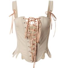 A beautiful and simple Steampunk corset to put over your shirt or dress. Choose your size with the chart below. If you are between two sizes, take the larger one. Adopt a vintage and refined look with this beige steampunk corset. Its front lacing gives it an elegant look, and lets you adjust the garment to your liking. Its soft fabric shapes your silhouette without the hassle of a traditional corset. Pair it with a long skirt, lace-up ankle boots and you're done! Order this best seller now and u Womens Corset Tops, Vintage Corset, Overbust Corset, Corset Mini Dress, Fish Bone, Bustier Top, Green And Khaki, Bustiers, Corset Style