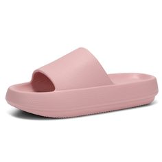 a pair of pink slides that are on top of each other