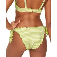 Crafted from high-quality materials, this swim panty is both comfortable and durable, ensuring it will last through countless swims and outings. The soft and stretchy fabric is designed to provide maximum comfort and support, while ensuring a secure and customizable fit. Strap Swimwear, Shipt Shopper, Gingham Fabric, Adore Me, Cheeky Bikinis, Swimwear Fashion, Swimwear Tops, Stretchy Fabric, Womens Swimwear