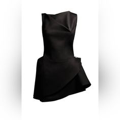 Bnwt Mugler H&M Wool Draped Mini Black Dress, Size L. Any Questions Please Feel Free To Ask, Open To Reasonable Offers, Thank You! Black Asymmetrical Mini Dress For Cocktail, H&m Fitted A-line Dresses, Fitted A-line Dress From H&m, H&m Mini Length Formal Dress, Modern Black Asymmetrical Evening Dress, H&m Formal Mini Dress, Elegant H&m Formal Mini Dress, Elegant Formal Mini Dress H&m, Modern Black Asymmetrical Party Dress