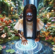 Inspirational Digital Art, Kingdom Of Heaven, Hair Shows, Black Baby, Black Babies, Higher Power, Beautiful Art, Spirituality