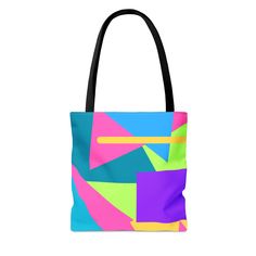 This practical, high-quality tote bag is available in three sizes. All-over print provides comfort with style at the beach or out in town. Made from reliable materials, lasting for seasons. Blue Rectangular Bag With Graphic Print, Blue Bags With Graphic Print For Daily Use, Multicolor Bags With Graphic Print For Shopping, Multicolor Shopping Bags With Graphic Print, Everyday Multicolor Bags With Graphic Print, Everyday Multicolor Graphic Print Bags, Retro Rectangular Beach Bag For Daily Use, Rectangular Bag With Graphic Design For Everyday, Rectangular Bags With Graphic Design For Everyday Use