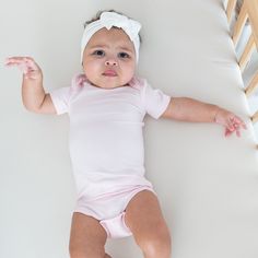 Our bamboo bodysuits are an essential piece for every mini wardrobe. Silky smooth and perfectly stretchy, these bodysuits work as both a standalone outfit or coordinating piece with any other Kyte Baby product. 97% Bamboo Rayon, 3% Spandex Breathable material Designed for sensitive skin Snap closures Mini Wardrobe, Kyte Baby, Baby Shorts, Short Sleeve Bodysuit, Season Colors, Material Design, Hang Tags, Dusty Blue, Sensitive Skin