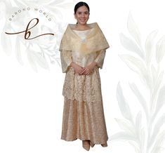 Filipino heritage with our Baro't Saya for women. This traditional ensemble beautifully marries classic design with contemporary comfort, making it perfect for formal events or cultural celebrations. Crafted from high-quality fabrics, the Baro't Saya features a fitted, embroidered blouse with delicate, intricately designed accents that highlight traditional craftsmanship. The skirt, designed to complement the blouse, offers a graceful flow and flattering silhouette, ensuring you feel both poised Maria Clara, Filipino Culture, Cultural Celebration, Embroidered Blouse, Formal Event, Timeless Beauty, Dress Clothes For Women, Classic Design, Quality Fabric