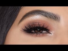 Cotillion Makeup, Soft Smokey Eye Makeup, Brown Eyeshadow Tutorial, Smoky Eye Easy, Brown Makeup Looks, Morphe 35o, Brown Smokey Eye, Soft Smokey Eye, Smoked Eyes