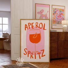 DIGITAL DOWNLOAD:  Aperol Spritz Print, Trendy Retro Bar Cart Decor, Dorm Room Digital Print, Funky Fun Cocktail Poster, Girly Printable Drink Wall Art NO PHYSICAL PRINT will be shipped to your address You'll receive 2 PDFs: 1 - PDF with a link to the files located in Google Drive 2 - Instructions It's important to read the INSTRUCTIONS PDF to ensure you download the files correctly. Please note...You will need to download and save the files to a computer....not a phone. You will then be able to Aperol Wall Art, Funky Wall Prints, Aperol Spritz Print, Aperol Spritz Painting, Aperol Spritz Art, Aperol Painting, Bar Cart Painting, Aperol Spritz Poster, Drink Wall