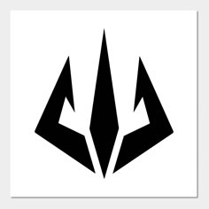 a black and white logo with arrows in the shape of an arrow on a white background