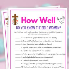 the bible worksheet for children to learn how well do you know the bible?