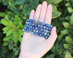 With its deep blue lapis lazuli beads, Lapis Bead Bracelet becomes a wearable embodiment of celestial wisdom. Imagine adorning your wrist with it, the regal stones echoing the vastness of the cosmos, like a portal to the universe's secrets. Details: Handmade item Materials: Gemstone Gemstone: Lapis lazuli Bracelet length: 7.5 Inches Blue Lapis Lazuli Gemstone Beaded Bracelet, Adjustable Lapis Lazuli Beaded Bracelets With Gemstone, Polished Beads Lapis Lazuli Round Bracelets, Polished Beads Lapis Lazuli Bracelets, Round Lapis Lazuli Bracelets With Polished Beads, Adjustable Lapis Lazuli Bracelet With Round Beads, Adjustable Lapis Lazuli Beaded Bracelets For Meditation, Blue Lapis Lazuli Bracelets With Polished Beads, Lapis Lazuli Round Beads Jewelry For Healing