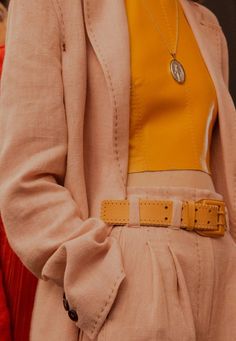 Parisian Chic Style, Peach Fuzz, Shades Of Orange, Looks Style, Fashion Colours, Fashion Details, Apricot, High Fashion