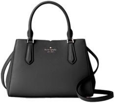 Kate Spade Evening Bag With Adjustable Strap, Kate Spade Black Satchel For Evening, Kate Spade Crossbody Satchel For Evening, Kate Spade Formal Bag With Adjustable Strap, Chic Kate Spade Evening Bags, Kate Spade Evening Tote Satchel, Kate Spade Evening Satchel With Removable Pouch, Kate Spade Satchel With Removable Pouch For Evening, Kate Spade Evening Shoulder Bag With Top Carry Handle