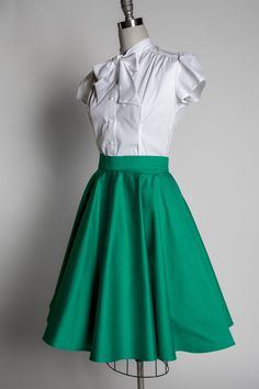 We're Pretty certain every girl adores having a good old circle skirt in her closet. The Haute Circle Skirt is the ultimate classic go-to to match with your favorite blouses and t-shirts. Full Circle Skirt Center Back Zip Yes, Pockets! 2-inch waistband Stretch Cotton Sateen Made in the USA! Twirl Skirt, Full Circle Skirt, Her Closet, Full Circle Skirts, Full Circle, Circle Skirt, Every Girl, Good Old, Petticoat