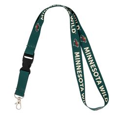 PRICES MAY VARY. [ MEASUREMENTS ] this lanyard measures 0.75 inches wide and 1.5 feel long from end to end. [ PREMIUM QUALITY ] the designs on our lanyards are printed on both sides. [ EASY RELEASE ] our buckle plastic clip makes it easy to remove your keys or other object from the lanyards [ OFFICIALLY LICENSED ] This Desert Cactus branded item is an officially licensed product that has been approved by the National Hockey League (NHL) [ SEWING ] The way the lanyard is sewed is in order to ensu School Id, Lanyard Keychain, Minnesota Wild, Desert Cactus, Plastic Clips, National Hockey League, Id Badge Holders, Neck Strap, License Plate Frames