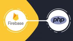 two different logos with the word firebase and hp