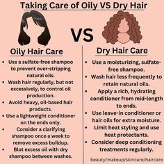 Prevent Oily Hair, Hair Washing Routine, Healthy Hair Routine, Dry Hair Care, Dry Curly Hair, Good Shampoo And Conditioner, Hair Wash, Healthy Hair Tips, Healthy Skin Tips