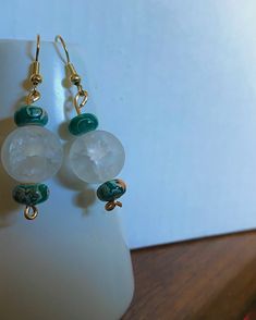 Earrings to match every outfit! Cute beaded earrings are a fun way to spice up every outfit, get that collection going! Casual Beaded Earrings Gift, Casual White Beaded Earrings, Handmade Turquoise Casual Earrings, Casual Dangle Earrings With Colorful Beads, Casual Beaded Drop Earrings As Gift, White Beaded Czech Glass Earrings, Elegant Round Bead Earrings For Beach, Elegant Round Beads Earrings For Beach, Casual Colorful Beaded Earrings For Gift