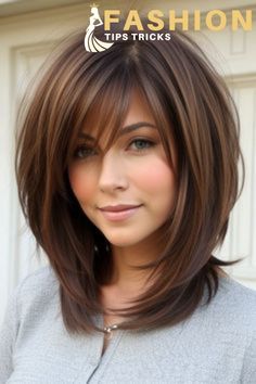 Short Cut Hair, Haircuts For Medium Length Hair, Layered Haircuts For Medium Hair, Fabulous Hair, Chin Length Hair, Shoulder Hair, Haircuts For Medium Hair, Hair Women, Cut Hair