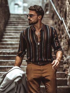 Outfits Quotes, Men Fashion Casual Shirts, Stylish Men Casual, Mens Casual Dress Outfits, Men Stylish Dress, Cool Outfits For Men, Mens Fashion Casual Outfits