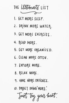 the ultimate list to get more sleep