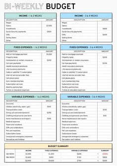 Biweekly Budget work_templates #workfromhomeplanner Google Docs Budget Templates, Downloadable Budget Template, Google Sheet Budget Template Free, Free Biweekly Budget Printable, Excel Budget Spreadsheet Templates, Google Sheets Budget Template Free, Monthly Budget Template Google Sheets, Biweekly Budget Template, Financial Budget Spreadsheet