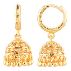 PRICES MAY VARY. Please confirm the size using model image, videos or size dimensions. Antique designer dangling style jhumka hoop dangle earrings set for women, Length x Width: 1" Inch x 0.5" Inch (2.54 cm x 1.27 cm), Metal: Alloy. Embellished with small hoop earrings with engraved filigree style jhumka jhumkis, gives it a perfect traditional cum contemporary look. This trendy western cum antique simple look piece go with everything in your closet from ethnic to casual wear or festival or any o Round Jhumkas For Puja, Navratri Earrings For Pierced Ears, Chandbali Hoop Earrings With Latkans, Navratri Drop Earrings Jhumkas, Diwali Chandbali Hoop Earrings For Pierced Ears, Gold Jhumkas For Eid, Hoop Earrings For Diwali Celebration, Temple Jewelry Style Hoop Earrings For Celebration, Festive Hoop Earrings With Latkans As Gift