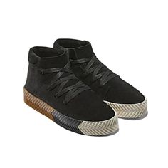 Alexander Wang And Adidas Come Together To Release A Collection Of Sneakers Which Include A Skate Mid And Two Colorways Of The Run Mid. The Skate Mid Features A Premium Suede Upper And A Creeper Outsole In Gum. Men's Size: 6.5, Equivalent To Women's Size: 8.5 (Insole Length: 10") Color: Black Condition: Great, Gently Used, With Crease On Upper; Signs Of Wear Throughout (Photos Are Of Exact Item Being Sold. Condition Is As Described And/Or Pictured.) Will Be Packaged With Care And Shipped Within 2 Days 80a 0560 3 0 G02 Mid-top Skate Shoes With Air Max Cushioning, Mid-top Cushioned Sneakers For Skateboarding, Mid-top Skate Shoes With Cushioned Footbed, Mid-top Skate Shoes With Cushioned Footbed For Sports, Sneakers Black Women, Black Mid-top Skate Shoes With Cushioned Footbed, Alexander Wang Shoes, Mid Sneakers, The Run