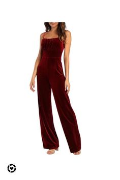 Weekly Favorite- Jumpsuit Roundup- Week of December 31, 2022 #jumpsuit #winterjumpsuit #ootd #partyoutfit #outfitofthenight #falljumpsuit #springjumpsuit #Burgundy #Burgundyjumpsuit #Burgundyjumpsuits Dance Jumpsuit, Spring Jumpsuits, Burgundy Jumpsuit, Jumpsuit Fall, Christmas Dance, Winter Jumpsuit, Burgundy Velvet, Wide Leg Jumpsuit