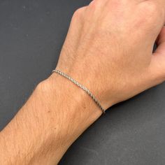 Silver Mens Bracelet Curb Chain Figaro Chain Rope Chain Byzantine Chain Foxtail Bracelet Snake Bracelet Personalised Jewellery - Etsy Minimalist Rope Chain Bracelets, Minimalist Rope Chain Bracelets For Everyday, Minimalist Rope Chain Bracelet For Everyday, Silver Mens Bracelet, Mens Chain, Byzantine Chain, Mens Chain Bracelet, Personalised Jewellery, Mens Bracelet Silver