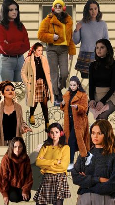 Movie Clothes Inspired Outfits, Suede Boots Fall Outfit, 90s Fall Fashion Aesthetic, Mabel Mora Inspired Outfits, Autumn Outfits Coat, Mabel Mora Style, Autumn Holiday Outfits, Fall Outfits 90s Inspired