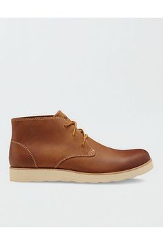 Full-grain leather upper/Mini-groove sole design provides traction, flexibility and all-day comfort/Reinforced, two-tone laces for easy on and off/Durable, super-lightweight Rubber/EVA combo outsole/Not Eligible For Promotions | Only Ships Within The Outdoor Lace-up Chukka Boots With Leather Sole, Leather Lace-up Desert Boots With Leather Footbed, Casual Brown Work Boots With Textured Sole, Casual Lace-up Work Boots With Textured Sole, Outdoor Leather Sneakers With Stitched Sole, Leather Lace-up Desert Boots With Textured Sole, Casual Leather Low-top Work Boots, Casual Low-top Leather Work Boots, Outdoor Chukka Boots With Leather Sole And Lace-up